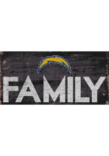 Los Angeles Chargers Family 6x12 Sign