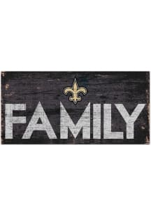 New Orleans Saints Family 6x12 Sign
