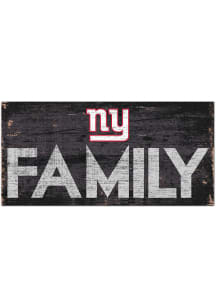 New York Giants Family 6x12 Sign