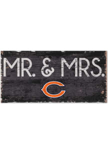 Chicago Bears Mr and Mrs Sign