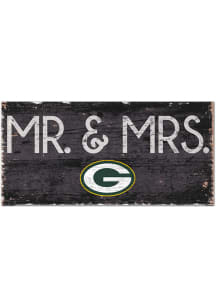 Green Bay Packers Mr and Mrs Sign