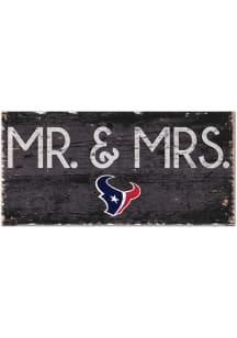 Houston Texans Mr and Mrs Sign