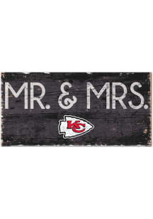 Kansas City Chiefs Mr and Mrs Sign