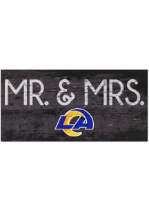 Los Angeles Rams Mr and Mrs Sign
