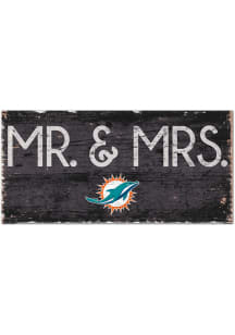 Miami Dolphins Mr and Mrs Sign
