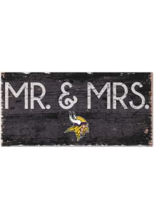 Minnesota Vikings Mr and Mrs Sign