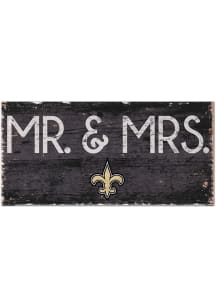 New Orleans Saints Mr and Mrs Sign