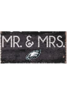 Philadelphia Eagles Mr and Mrs Sign