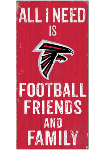 Atlanta Falcons Football Friends and Family Sign