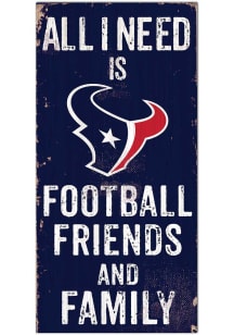 Houston Texans Football Friends and Family Sign