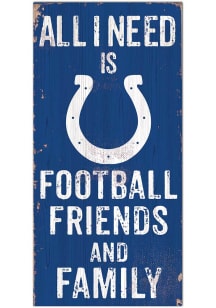 Indianapolis Colts Football Friends and Family Sign