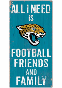 Jacksonville Jaguars Football Friends and Family Sign