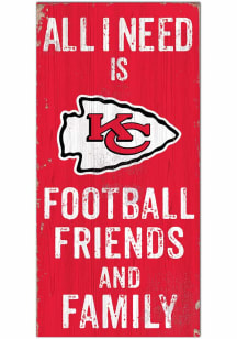 Kansas City Chiefs Football Friends and Family Sign