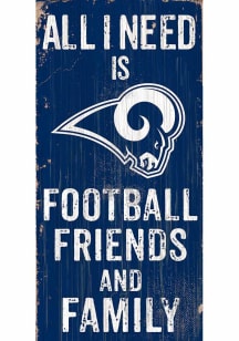 Los Angeles Rams Football Friends and Family Sign