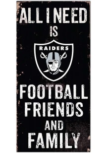 Las Vegas Raiders Football Friends and Family Sign