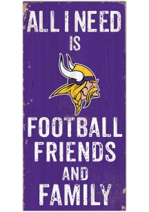 Minnesota Vikings Football Friends and Family Sign