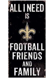New Orleans Saints Football Friends and Family Sign
