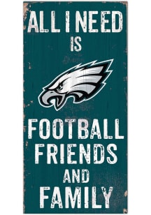 Philadelphia Eagles Football Friends and Family Sign