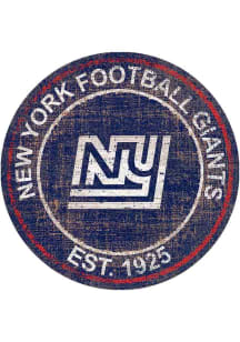 New York Giants Round Heritage Logo Sign