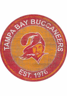 Tampa Bay Buccaneers Round Heritage Logo Sign