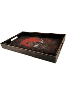 Cleveland Browns Distressed Tray Serving Tray