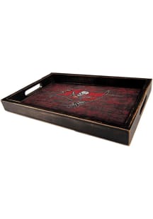Tampa Bay Buccaneers Distressed Tray Serving Tray