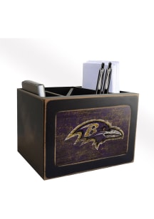 Baltimore Ravens Desktop Organizer Desk Accessory