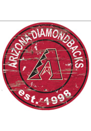 Arizona Diamondbacks Established Date Circle 24 Inch Sign