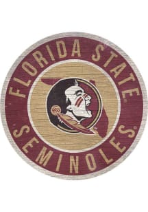Florida State Seminoles 12 in Circle State Sign