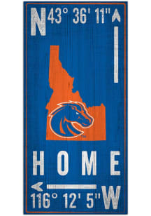 Boise State Broncos Coordinate Sign