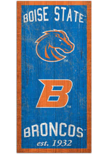 Boise State Broncos Heritage 6x12 Sign