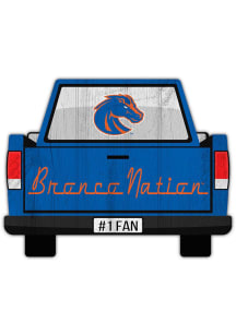 Boise State Broncos Truck Back Cutout Sign