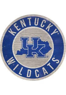 Kentucky Wildcats 12 in Circle State Sign