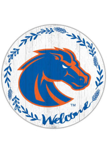 Boise State Broncos Welcome Circle Sign