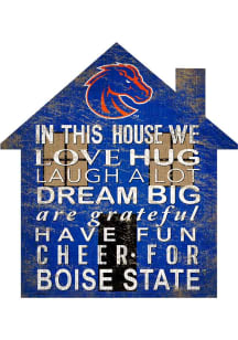 Boise State Broncos 12 inch House Sign