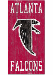 Atlanta Falcons Heritage Logo 6x12 Sign