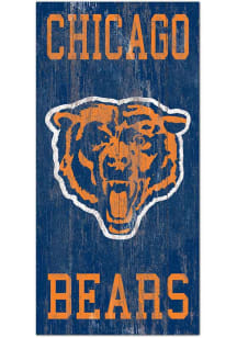 Chicago Bears Heritage Logo 6x12 Sign