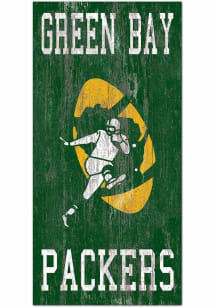 Green Bay Packers Heritage Logo 6x12 Sign