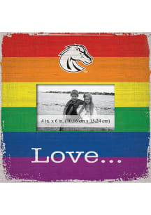 Boise State Broncos Love Pride Picture Frame