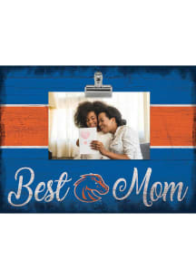Boise State Broncos Best Mom Clip Picture Frame