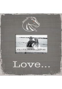 Boise State Broncos Love Picture Picture Frame