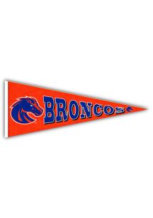 Boise State Broncos Wood Pennant Sign