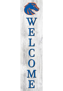 Boise State Broncos 24 Inch Welcome Leaner Sign