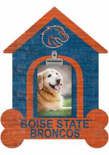 Boise State Broncos Dog Bone House Clip Picture Frame
