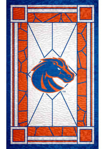 Boise State Broncos Stained Glass Sign