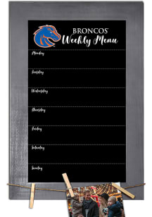 Boise State Broncos Weekly Chalkboard Picture Frame