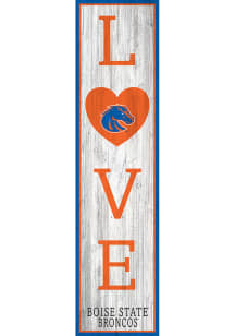 Boise State Broncos 48 Inch Love Leaner Sign