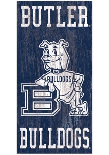 Butler Bulldogs Heritage Logo 6x12 Sign