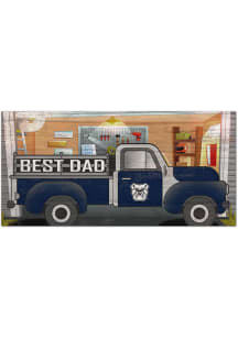 Butler Bulldogs Best Dad Truck Sign