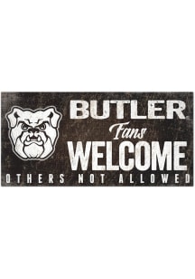Butler Bulldogs Fans Welcome 6x12 Sign